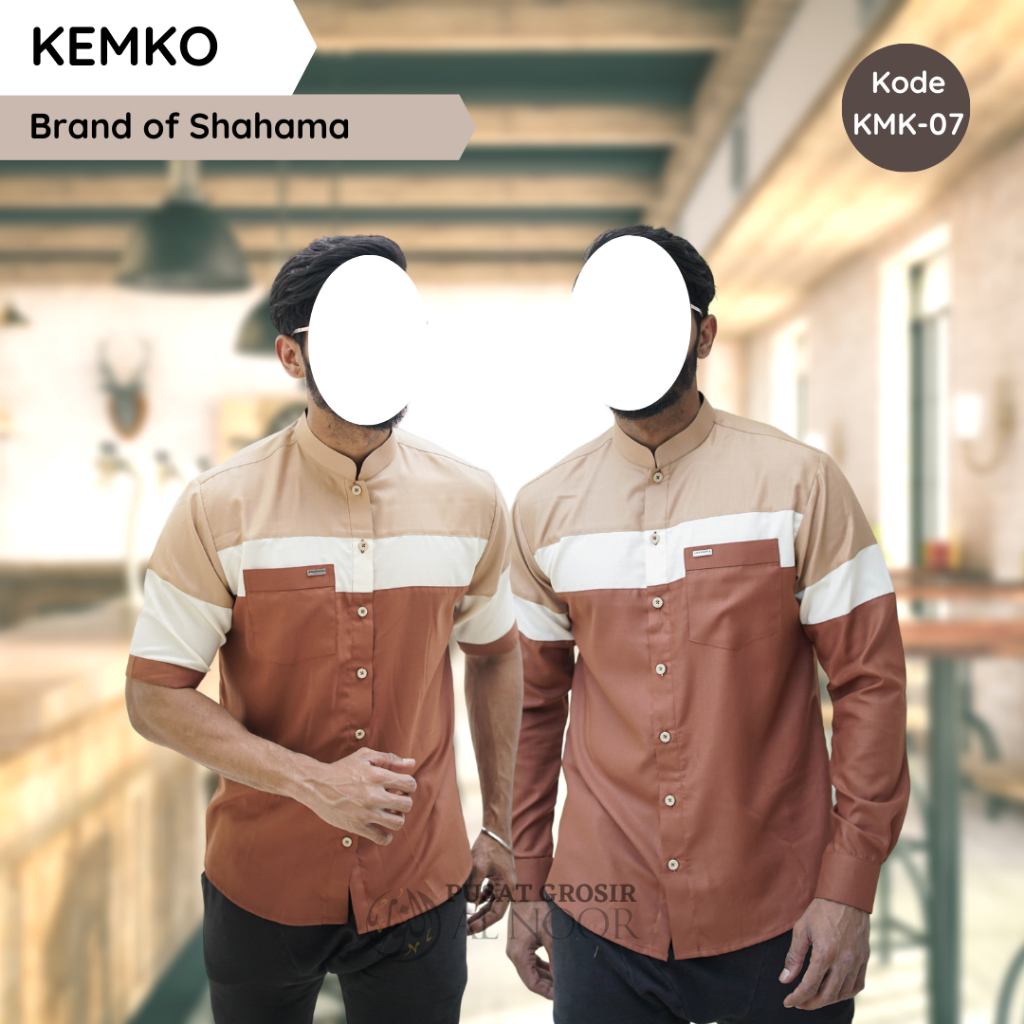 Kemko | Kemeja Koko | KMK07 - Pusat Grosir Al Noor
