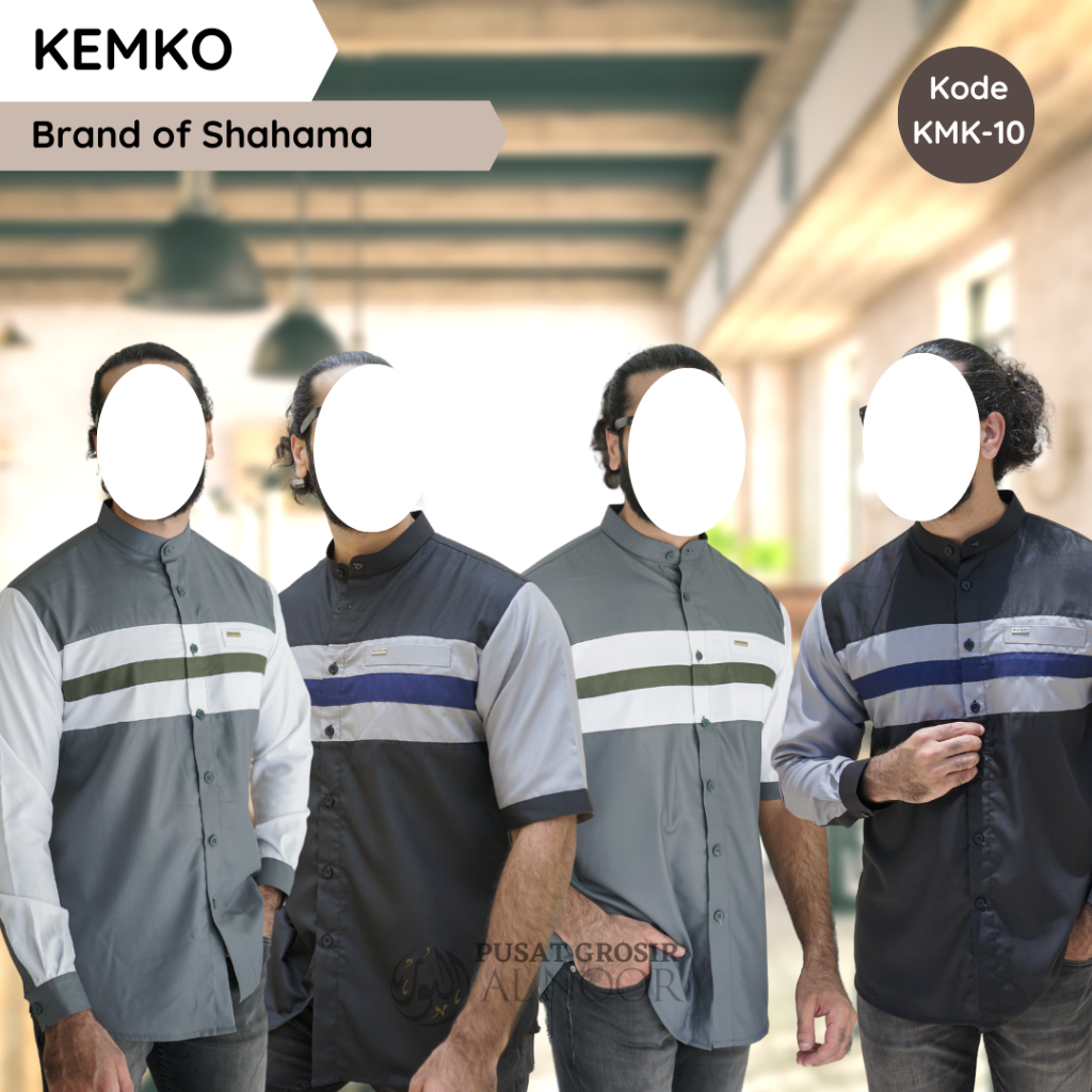 Kemko | Kemeja Koko | KMK10 - Pusat Grosir Al Noor