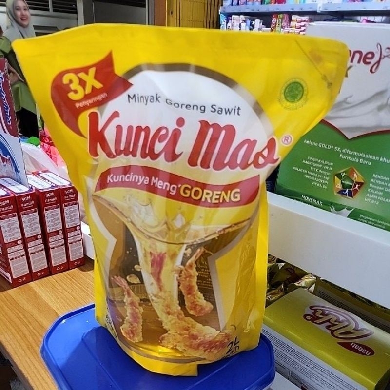 

Minyak Goreng Kunci Mas 2L
