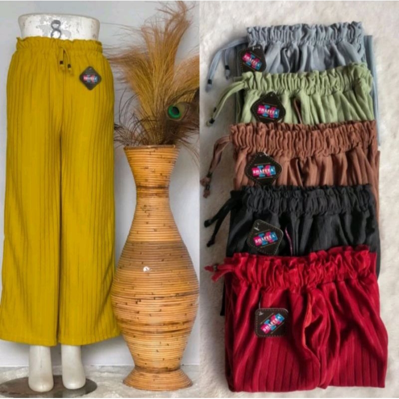 CELANA KULOT PANJANG KNIT HORNET/KULOT WANITA KNIT HORNET TERLARIS