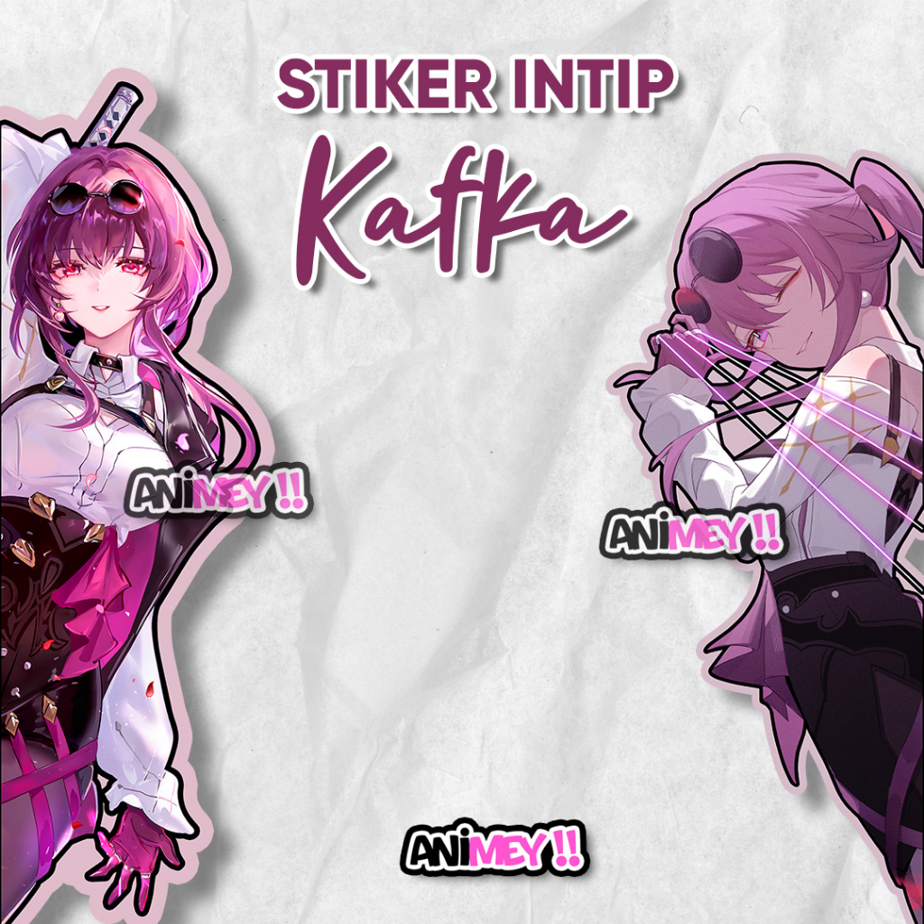 

Stiker Intip Samping Kafka / stiker Waterproof