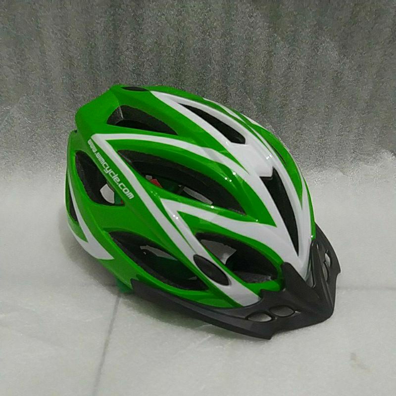 Helm Sepeda (MTB / Folding Bike) Wimcycle HE - 2908 Green (Hijau)