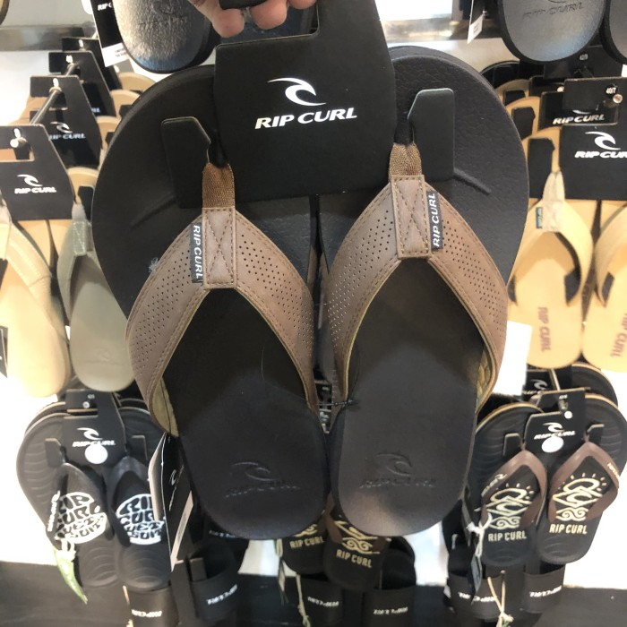 SANDAL PRIA RIP CURL ORIGINAL SOFT SAND OPEN TOE BROWN