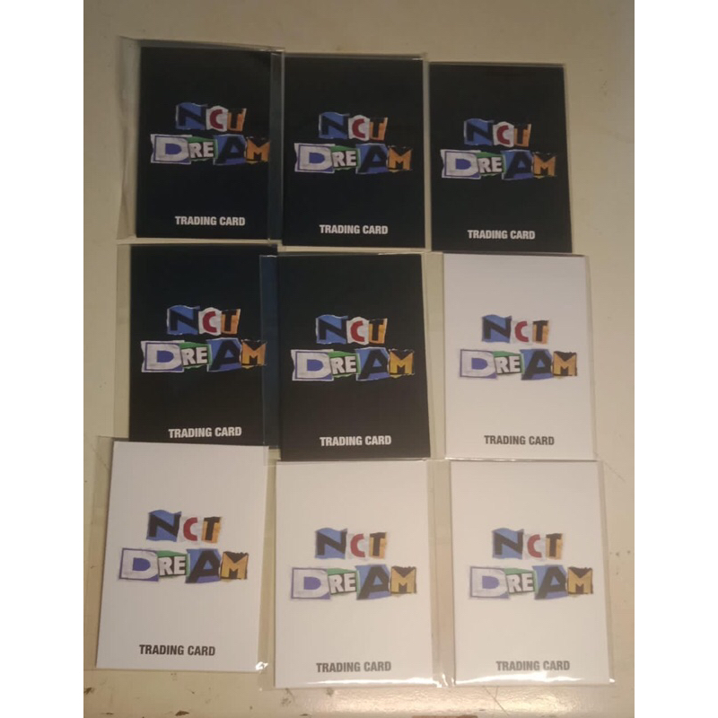 Trading Card TC NCT Dream AGIT A B Ver (BACA DESC)