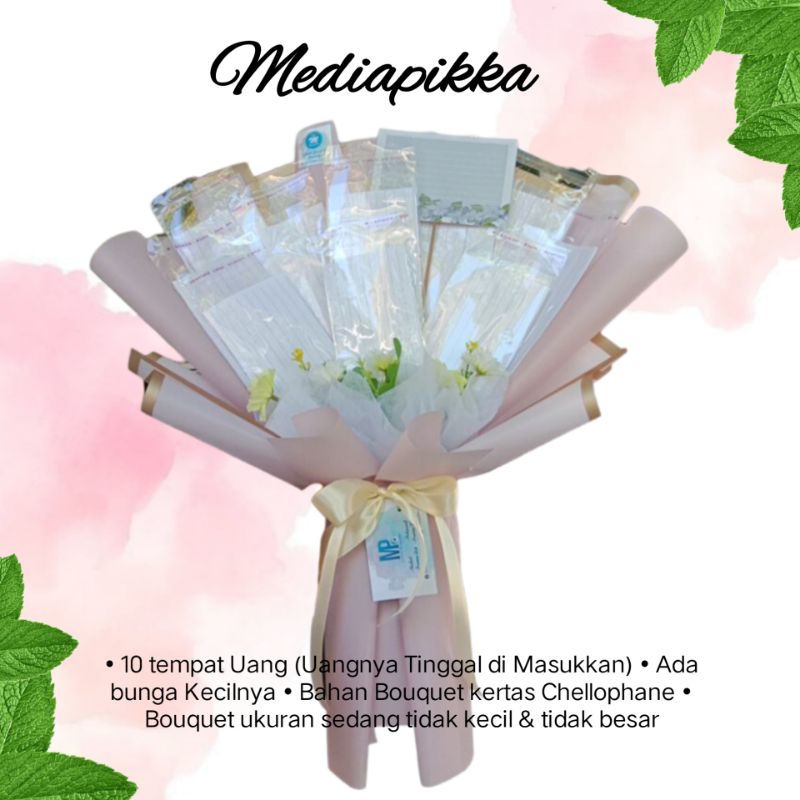 

Bouquet Uang Kosong 10 Lembar