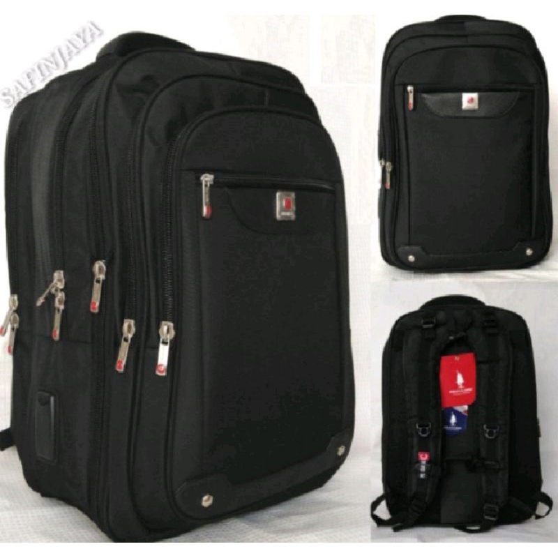 tas ransel laptop jumbo original polo classic 20in