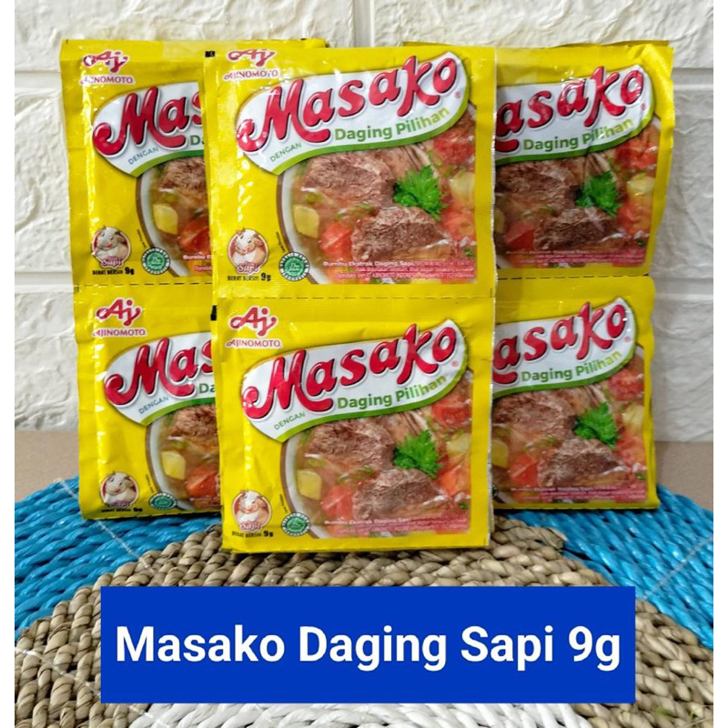 

72 Sachet MASAKO SAPI/MASAKO AYAM RENCENG Penyedap Rasa