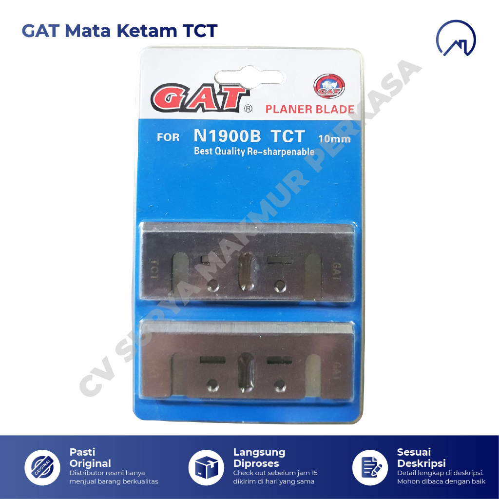 GAT Mata Ketam TCT 82mm / Mata Pisau Mesin Serut Kayu N1900B  TCT GAT