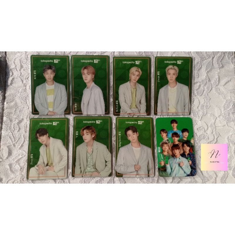 Photocard BTS Toko Hijau