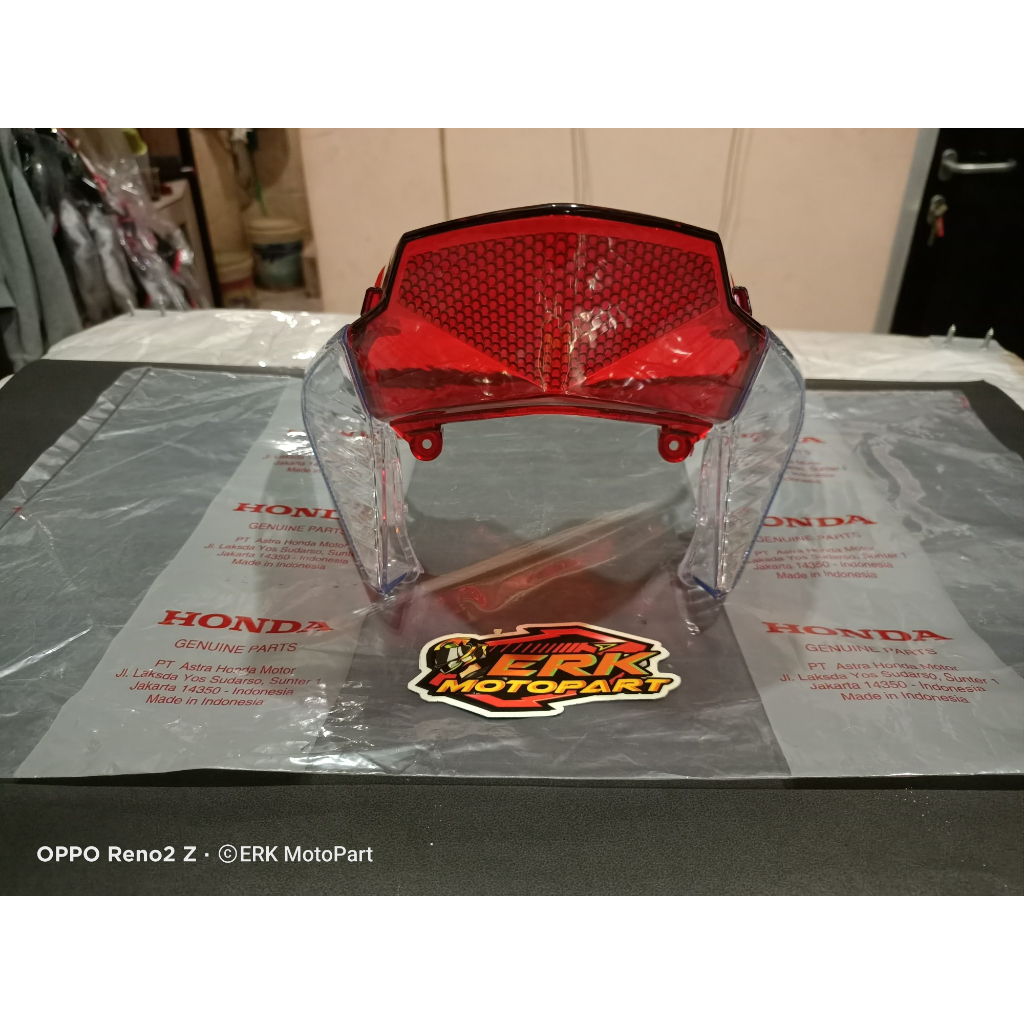Mika Lampu Stopan Belakang Vario 125 Injeksi Old lama mika stoplamp vario 125 old mika lampu rem bel