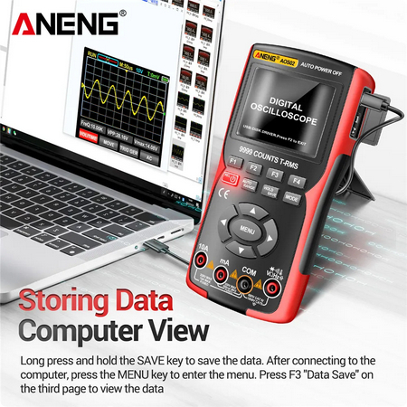 Digital Multimeter Oscilloscope True RMS ANENG AOS02