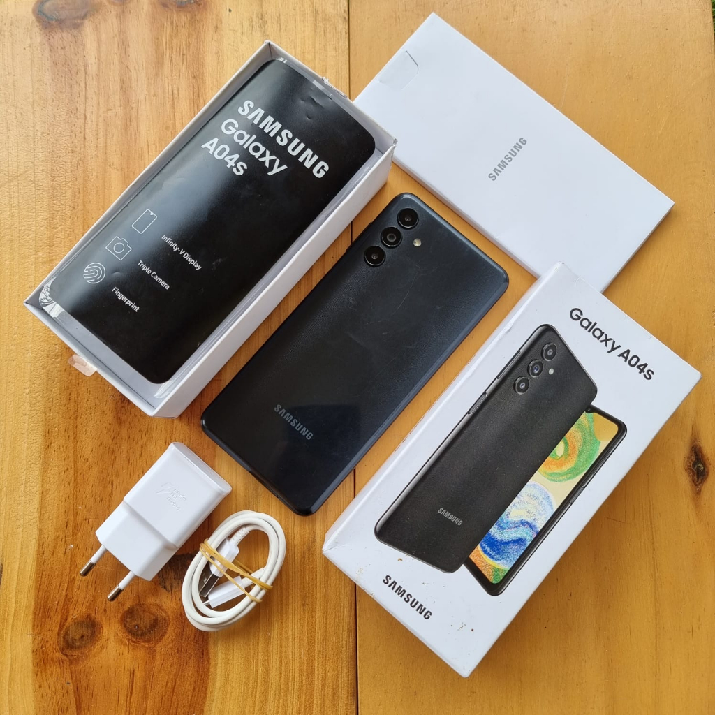 SAMSUNG A04S SECOND 4/64GB HANDPHONE SECOND HP SEKEN HP BEKAS HP MURAH