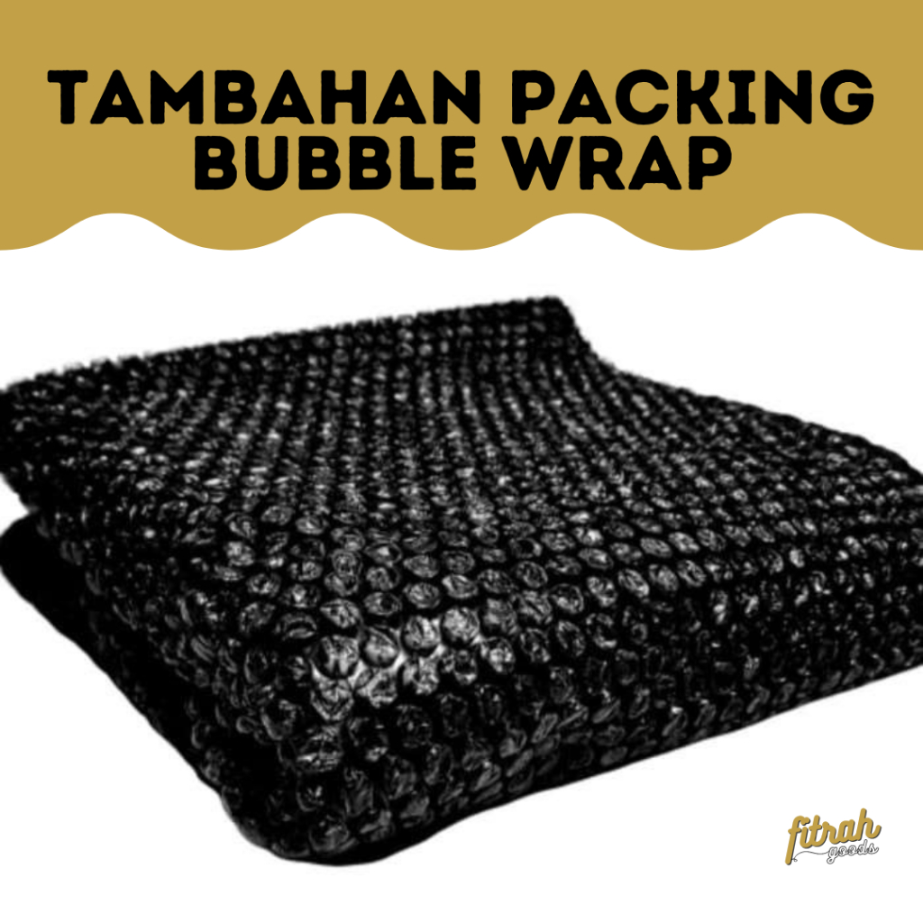 

Extra Bubble Wrap (Hanya Tambahan untuk Pengaman Packing)