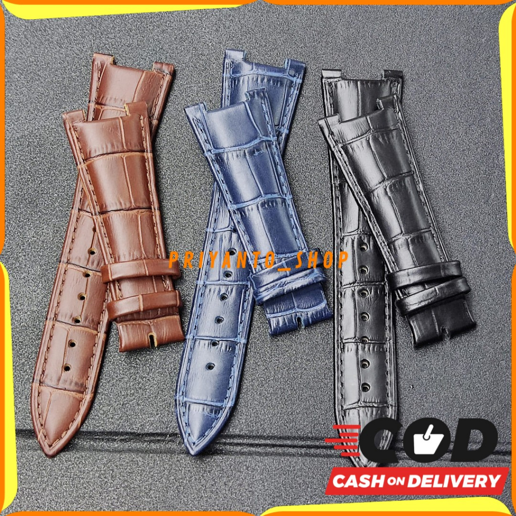 PATEK PHILIPPE STRAP TALI KULIT JAMTANGAN PATEK PHILIPPE NAUTILUS