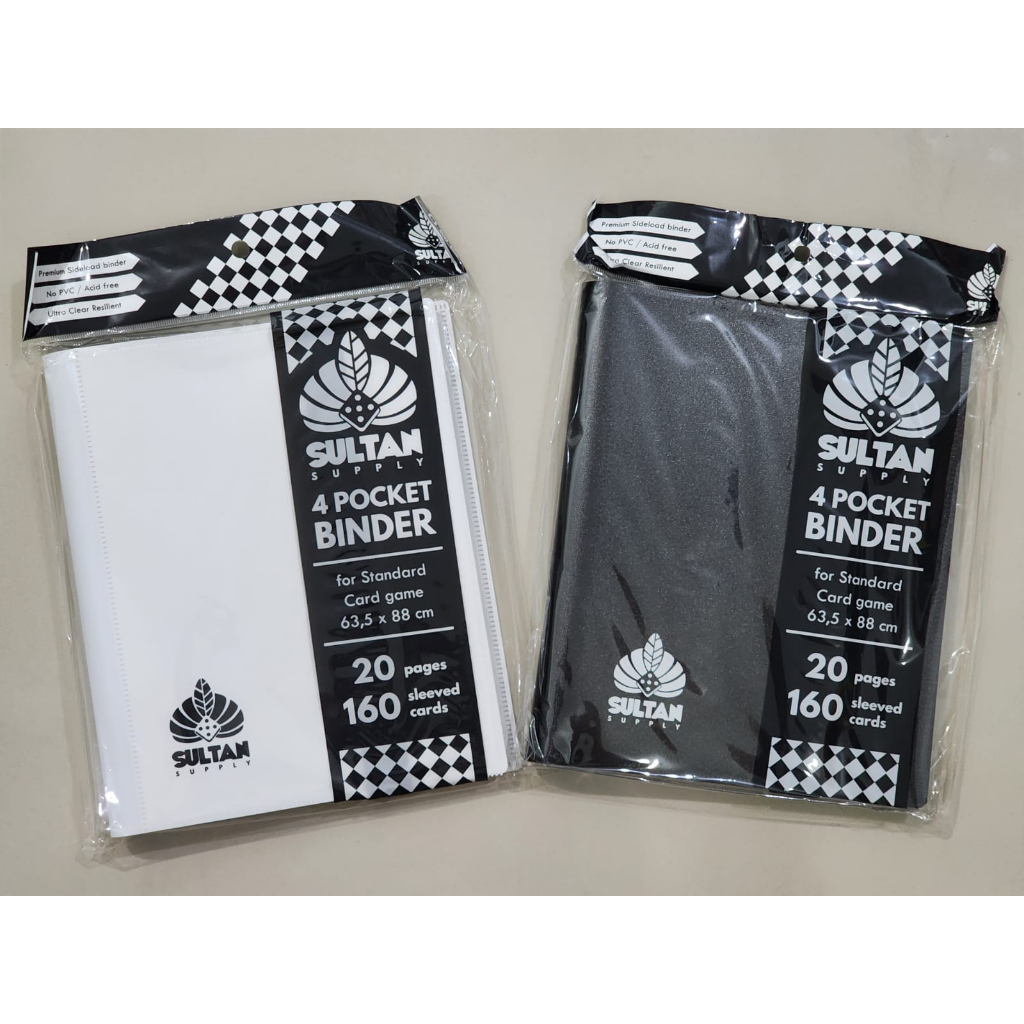 Sultan Supply Card Album 4 Pocket Binder