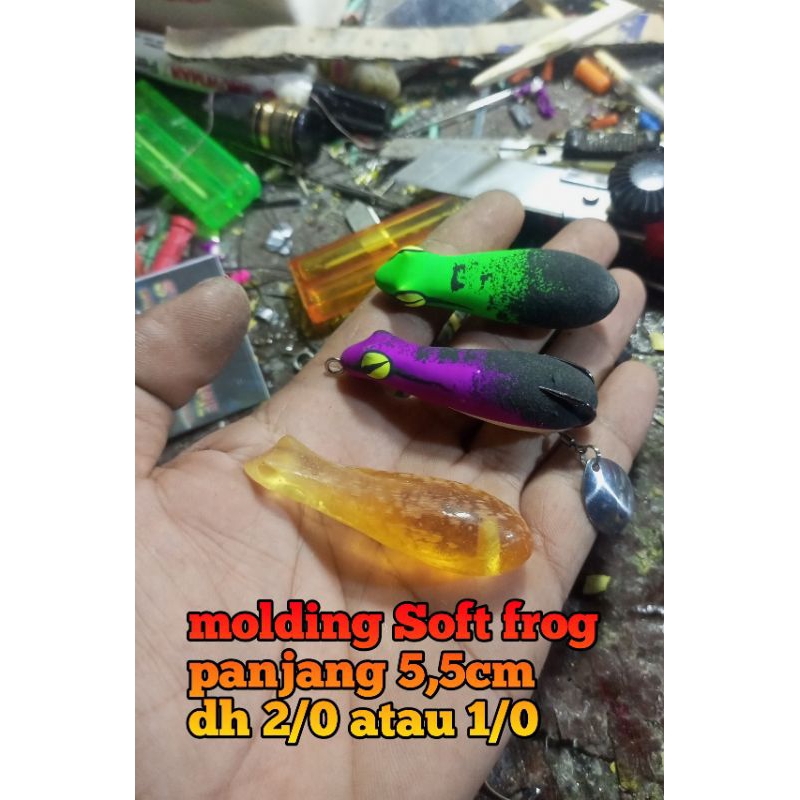 Molding Soft Frog 5,5cm ramping