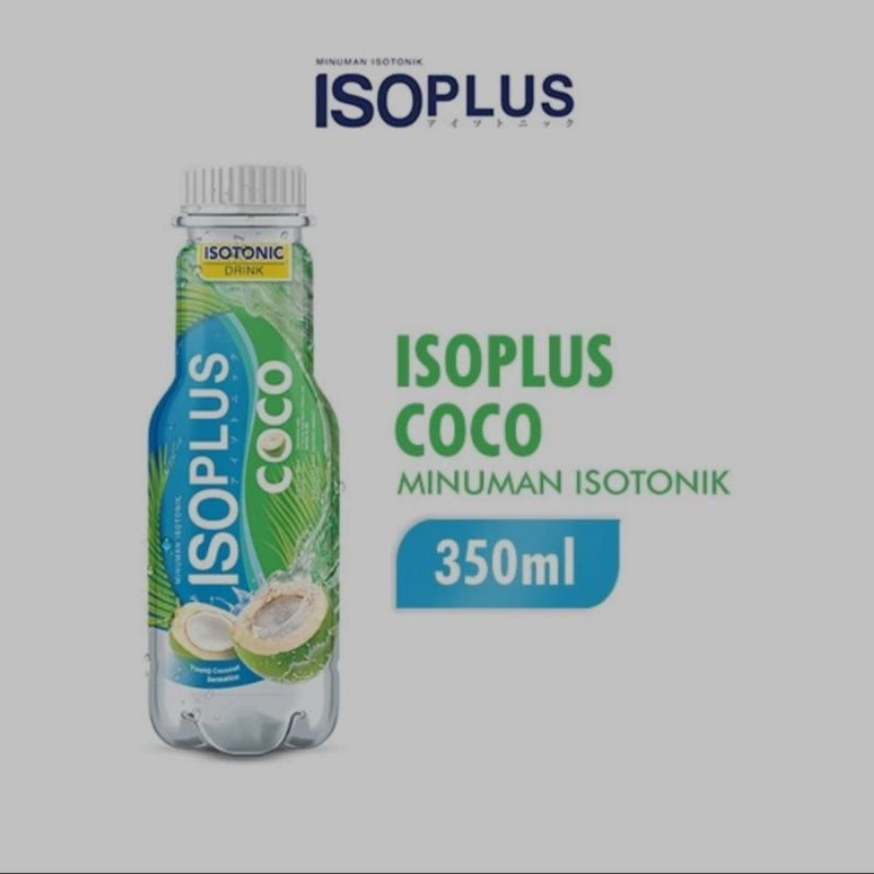 

PROMO IsoPlus Coco Minuman Isotonik Coco 12 pcs x 350ml (KARTON)