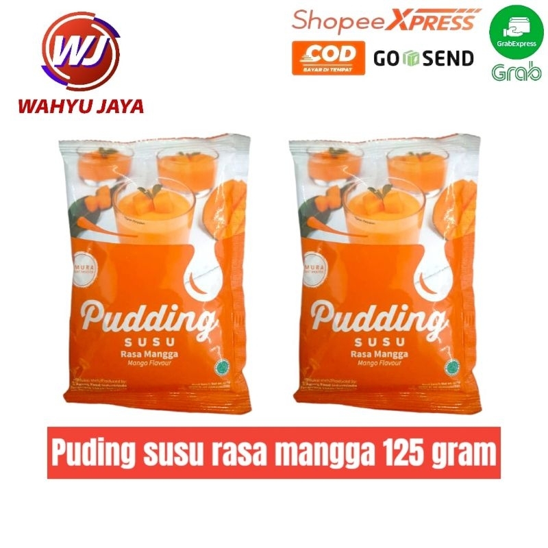 

puding susu rasa mangga 125 gram