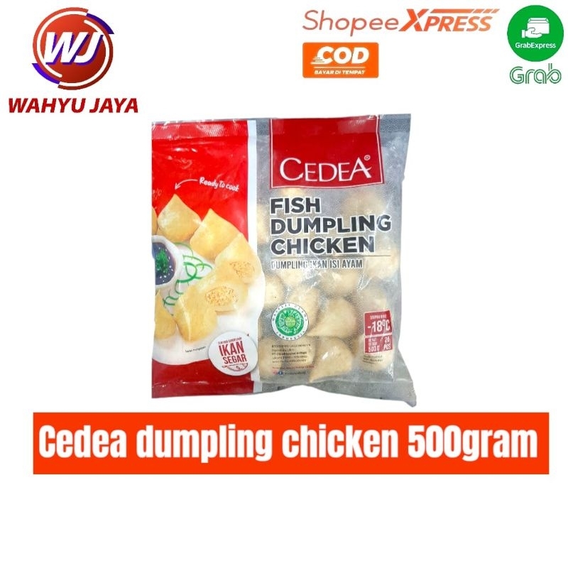 

cedea fish dumpling chicken 500 gram