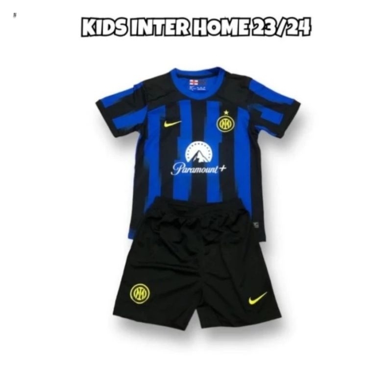 Stelan Setelan Jersey Kaos Baju Celana Sepak Bola Kids Kid Anak Kecil Full 1 Satu Stel Set Fullset I