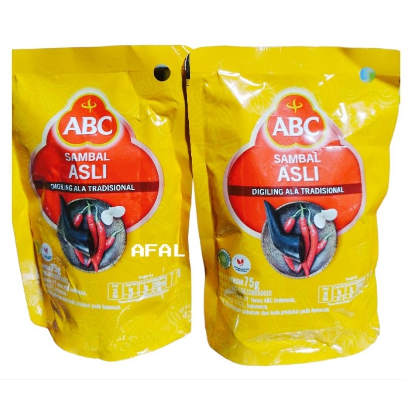 

SAUS ABC 75g DIGILING ALA TRADISIONAL