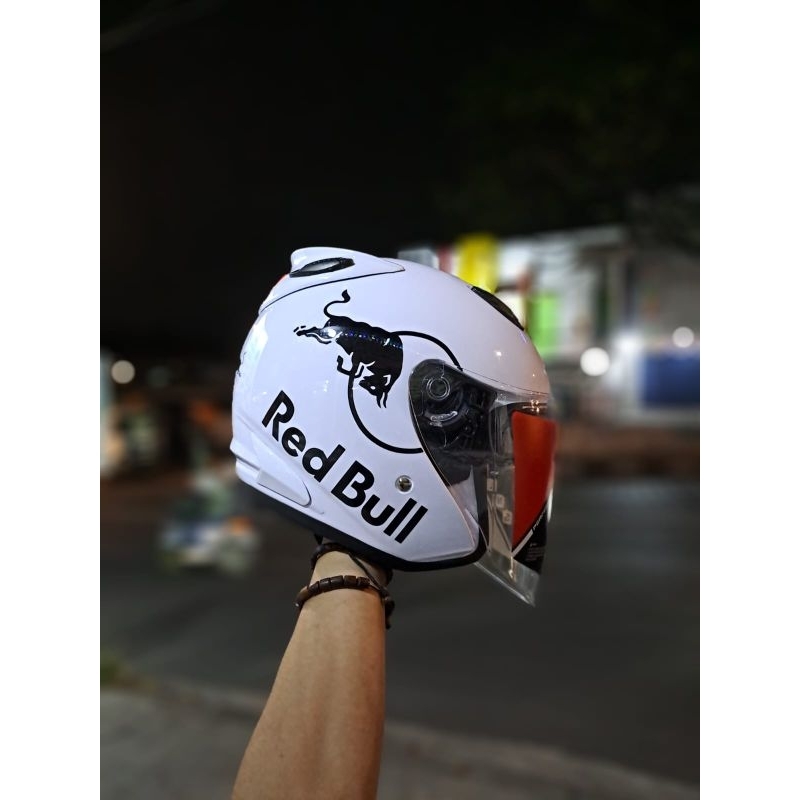 HELM CENTRO SUPER GTR REDBULL ORIGINAL MOTIF