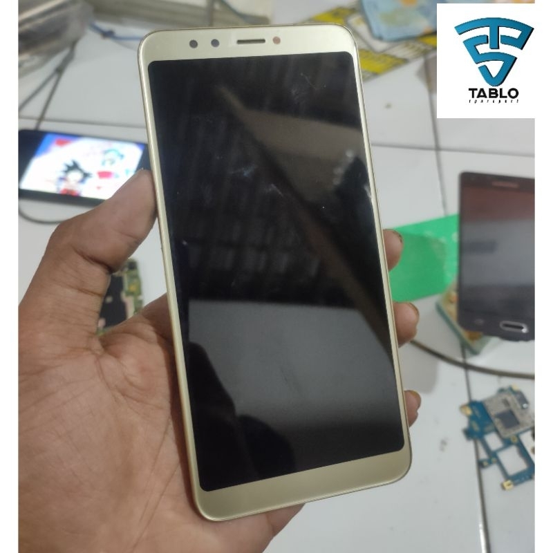 Lcd touchscreen frame Luna V57 original copotan hp