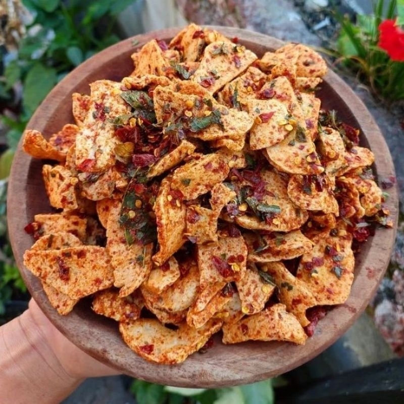 

basreng pedas daun jeruk