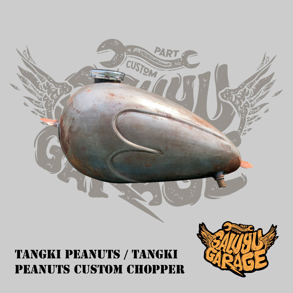 Tangki Peanuts Chopper / Tangki Custom Chopper / Tangki Custom Peanuts