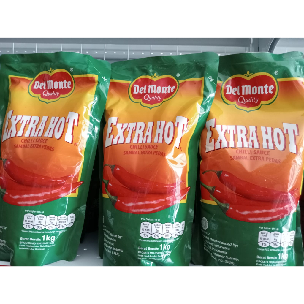 

DELMONTE SAOS EXTRA HOT KEMASAN 1 KG SUPER MURAH