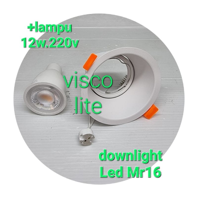 downlight trimless mr16 led 12w 12watt / spotlight plafon led 12 watt 12 w Mr16 led 220volt