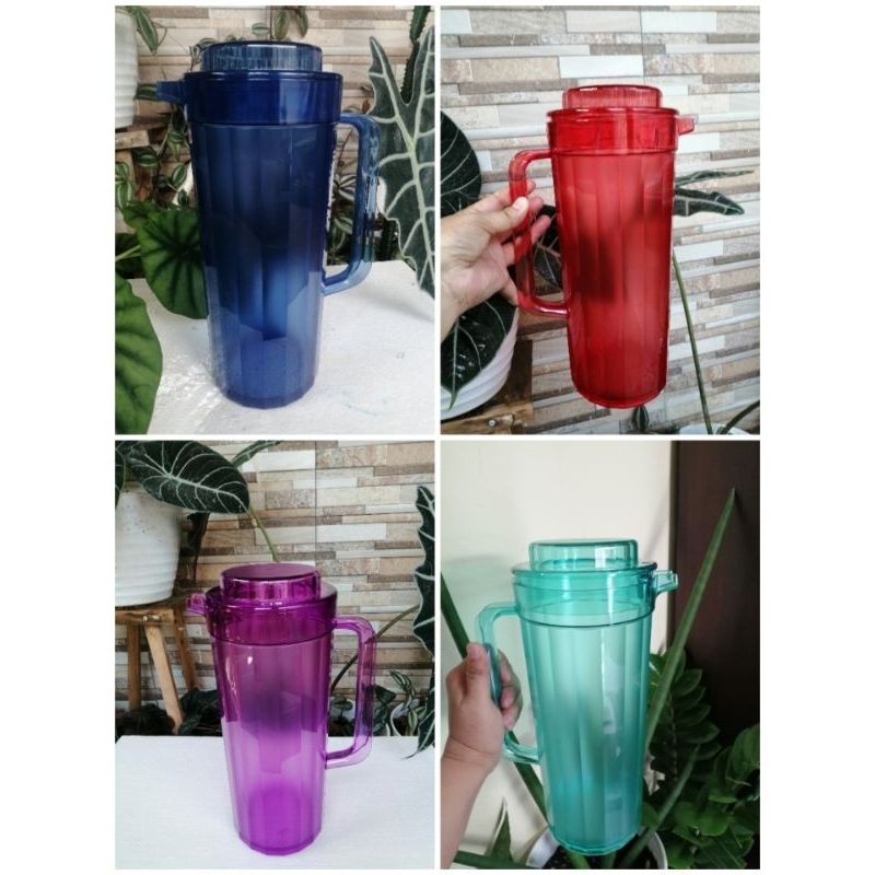 watercolor crystaline pitcher tupperware / crystaline pitcher tupperware / crystal teko (1)