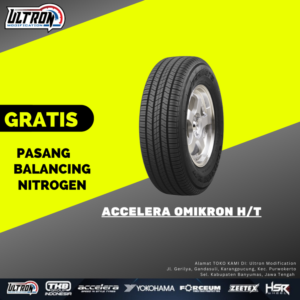 Prom Ban Mobil Type ACCELERA OMIKRON H/T 225/65 R17 Ban Mobil Semi Offroad Ring 17