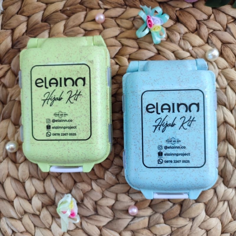 hijab kit /wadah peniti/ hijab kit travel