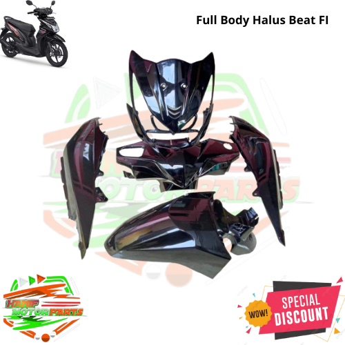 Full Body Halus Beat FI 2013 2014 2015 Hitam Full Set Polos / body halus beat fi warna hitam polos /