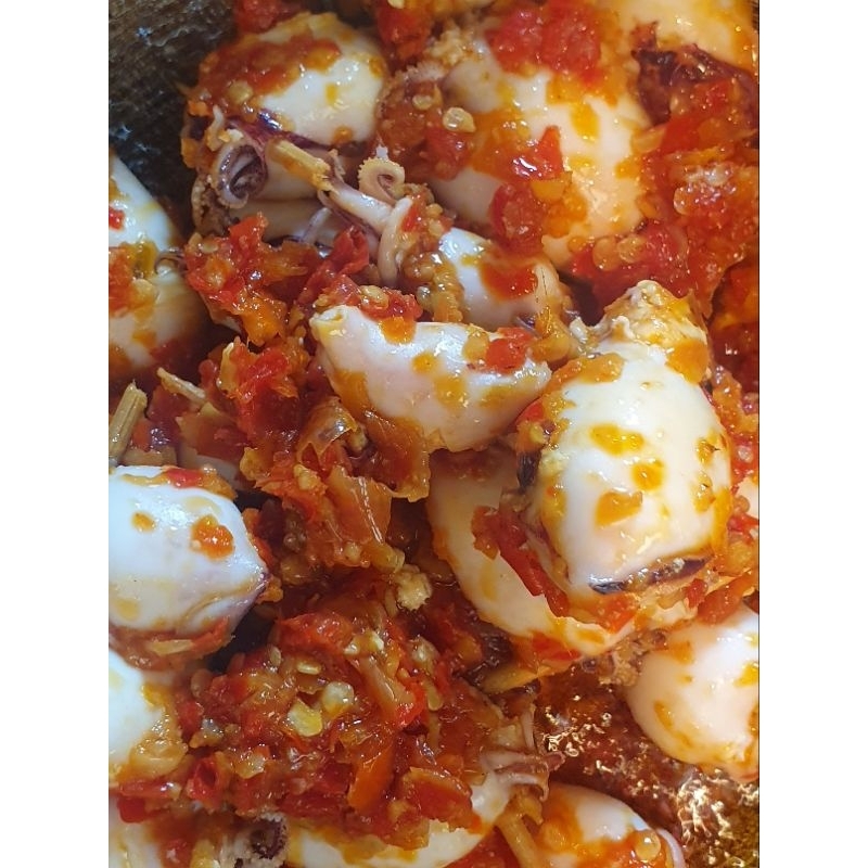 

Cumi Bunting Mercon Balado 150g