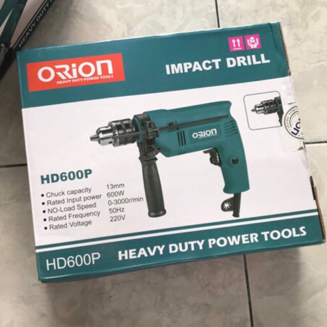 Impact Drill Orion Bor Beton HD600p Heavy Duty Murah Kuat Awet