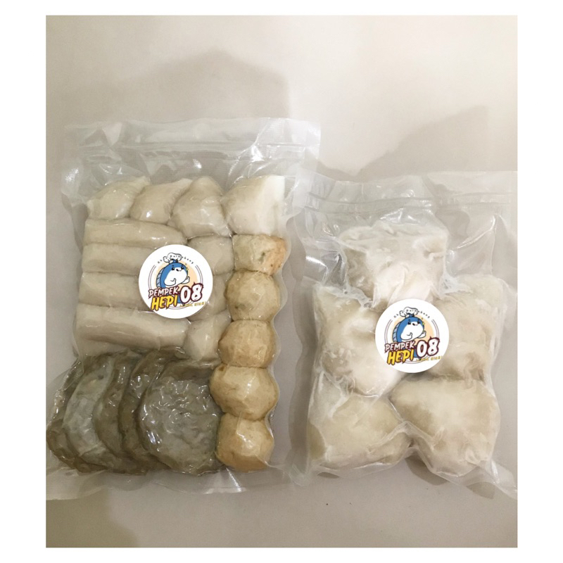 

PEMPEK PALEMBANG - Pempek Frozen Paket B ( 25 pcs kecil + 5 pcs KS)