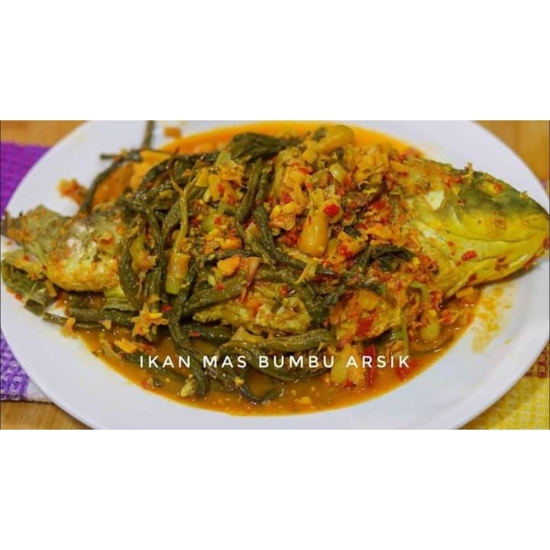 

IKAN MAS ARSIK# IKAN KHAS MEDAN#ARSIK MEDAN ENAK DAN MAKNYUS#Berat 1 kg