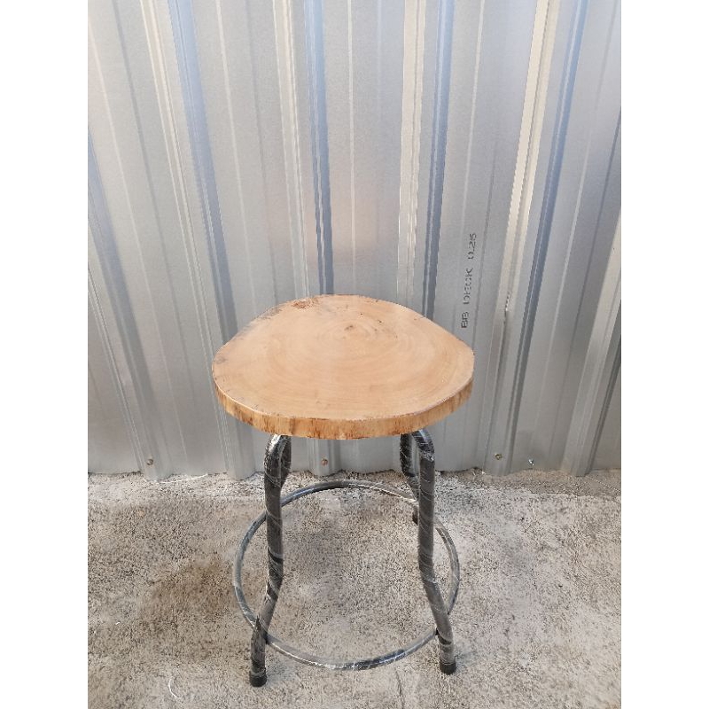 kursi bakso/kursi cafe/kursi bar motif kayu tinggi 50 cm