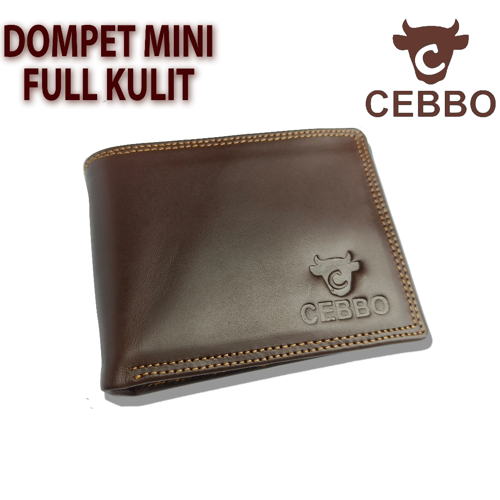 Dompet Pria Mini FULL KULIT Sapi Dompet Kulit Luar Dalam