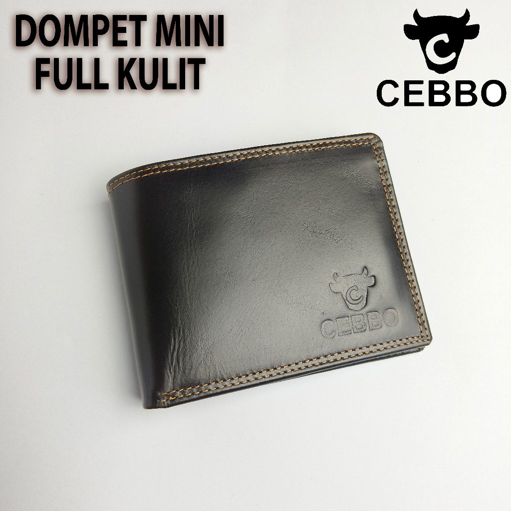 Dompet Pria Mini FULL KULIT Sapi Dompet Kulit Luar Dalam