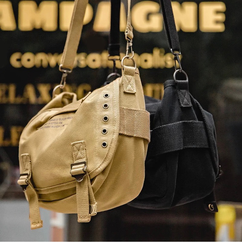 tas vintage M1961 letter canvas