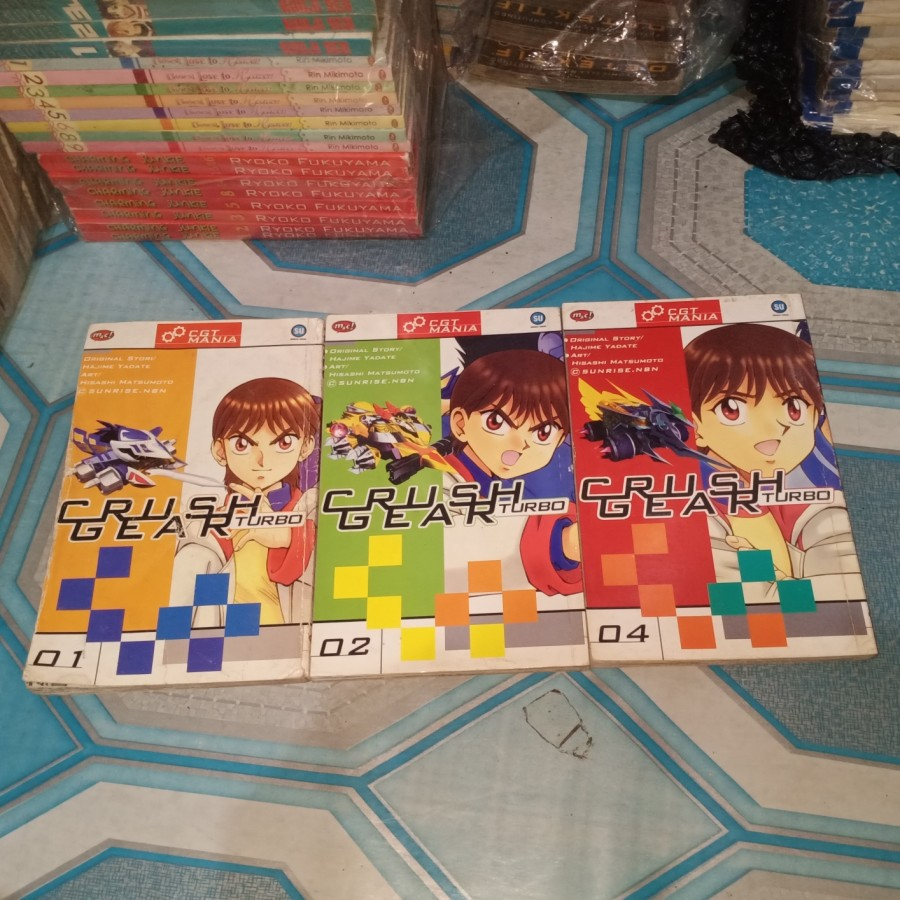 Bursa Komik 2nd Crush Gear Turbo