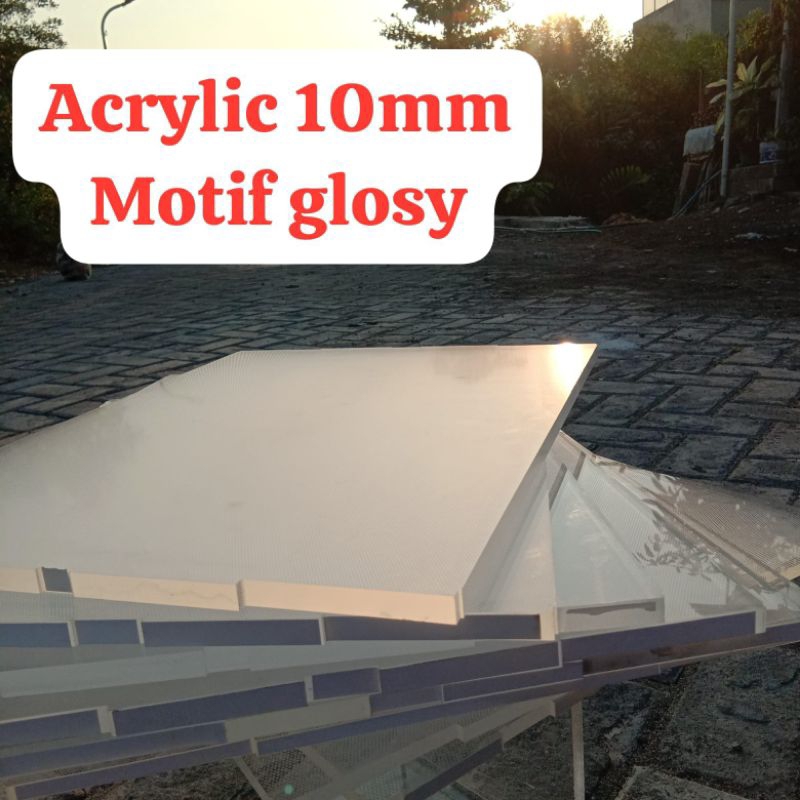 akrilik 10mm dot bekas monitor