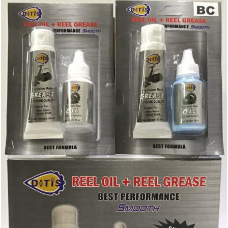 Reel Oil + Reel Grase Ditis / Minyak dan Grease Pelumas Reel Spinning dan BC Best Quality