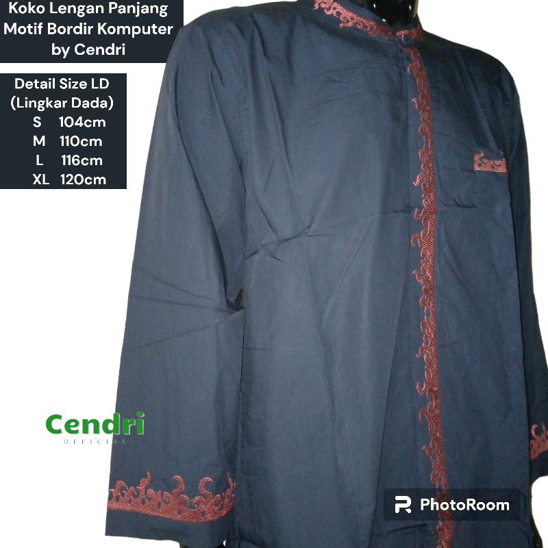 Koko Pria Dewasa Lengan Panjang PG4 / Koko Muslim Terbaru Kekinian / Koko Pria Dewasa / Koko Termura