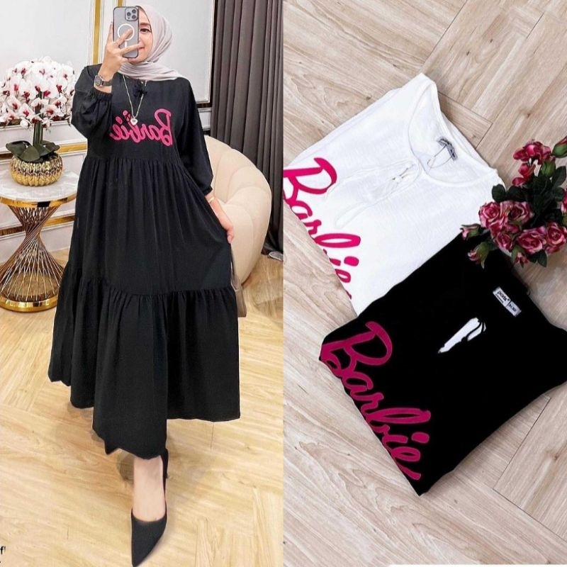 RR MIDI DRESS BARBIE DRESS OVERSIZE BARBIE BAJU BARBIE DRESS MIDI BARBIE BAJU BARBIE DEWASA DRESS VI