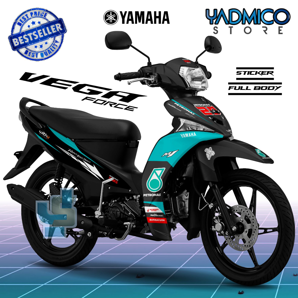 Decal Vega Force Full Body - Stiker Motor Vega Force Full Body - Dekal Vega Force Full Body - Stripi