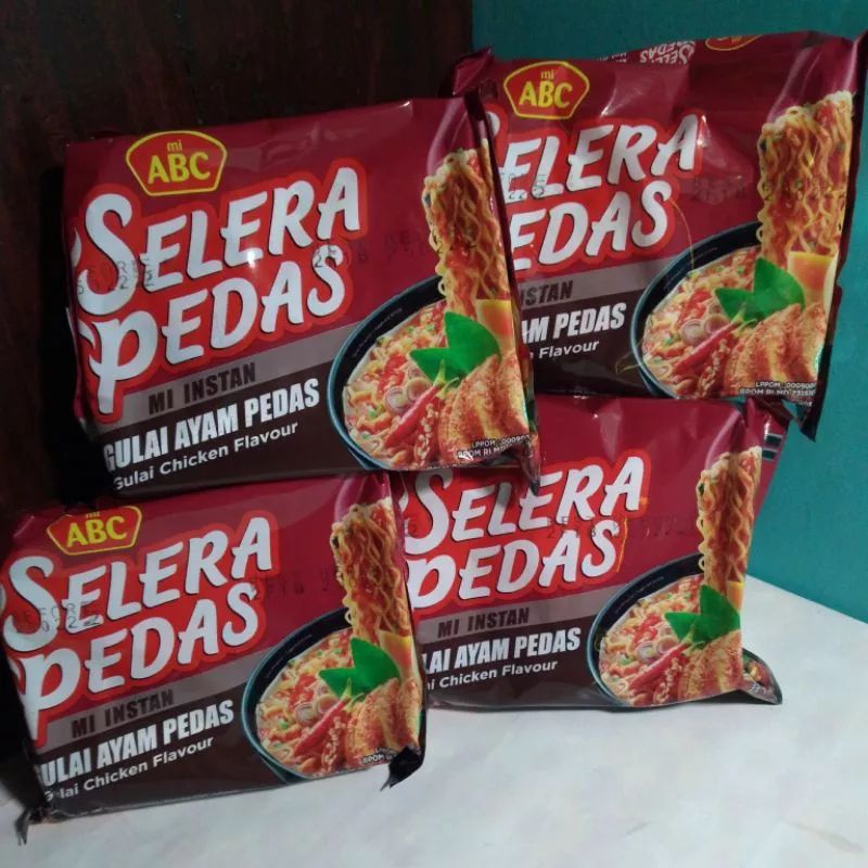 

Mie ABC Selera Pedas Paket hemat 3pcs// ayam bawang/ ayam gulai